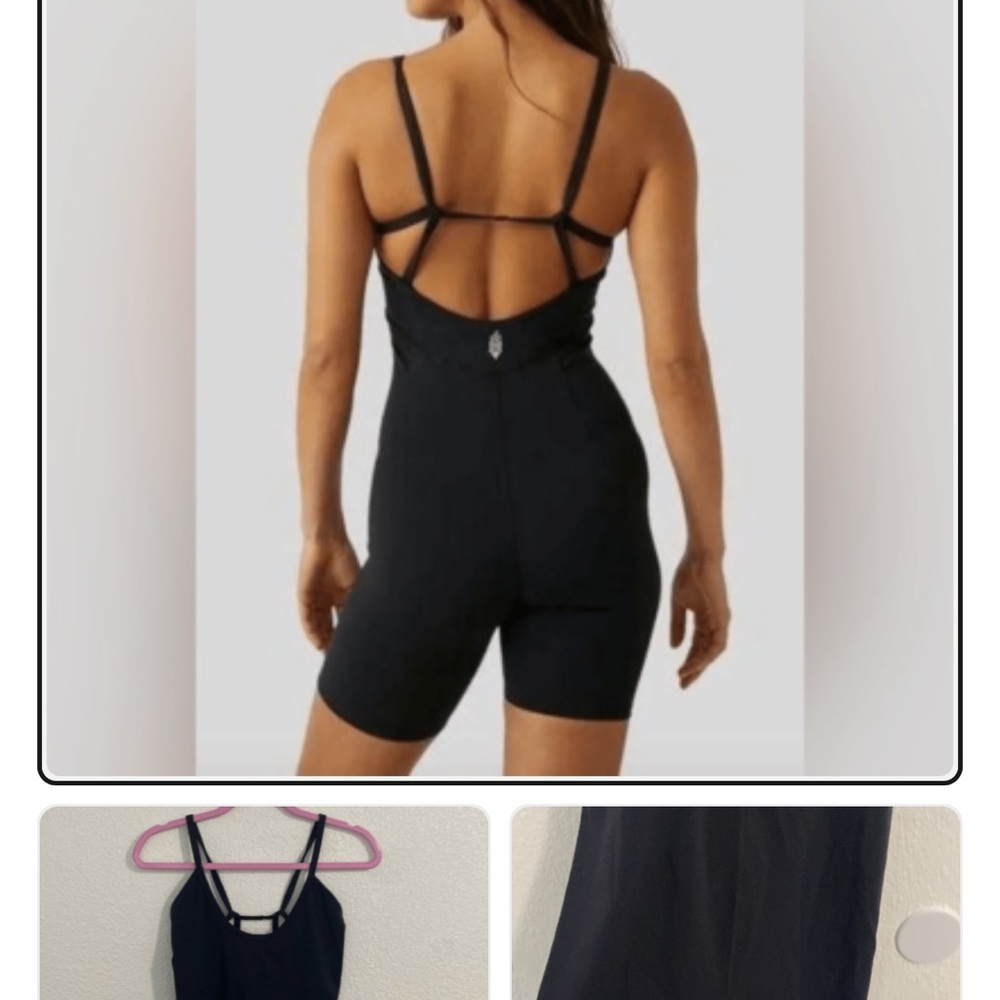 NWT free people all star  runsie romper L